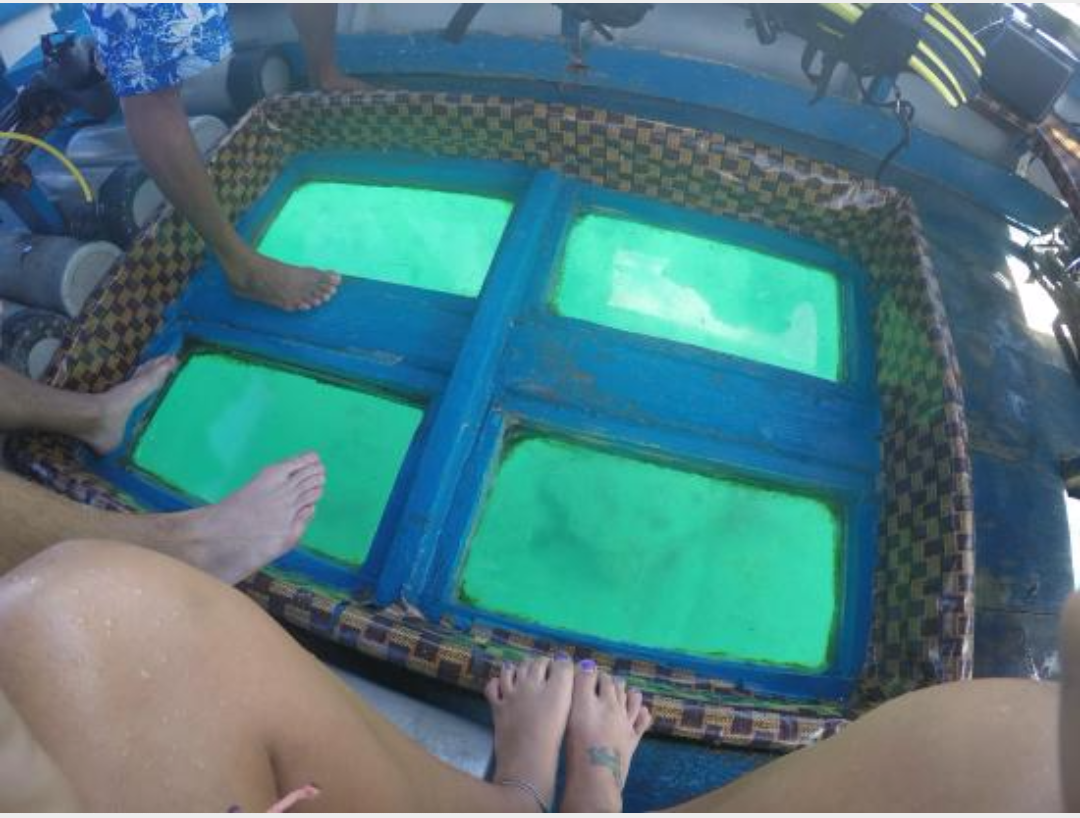 glass boat tour negril jamaica