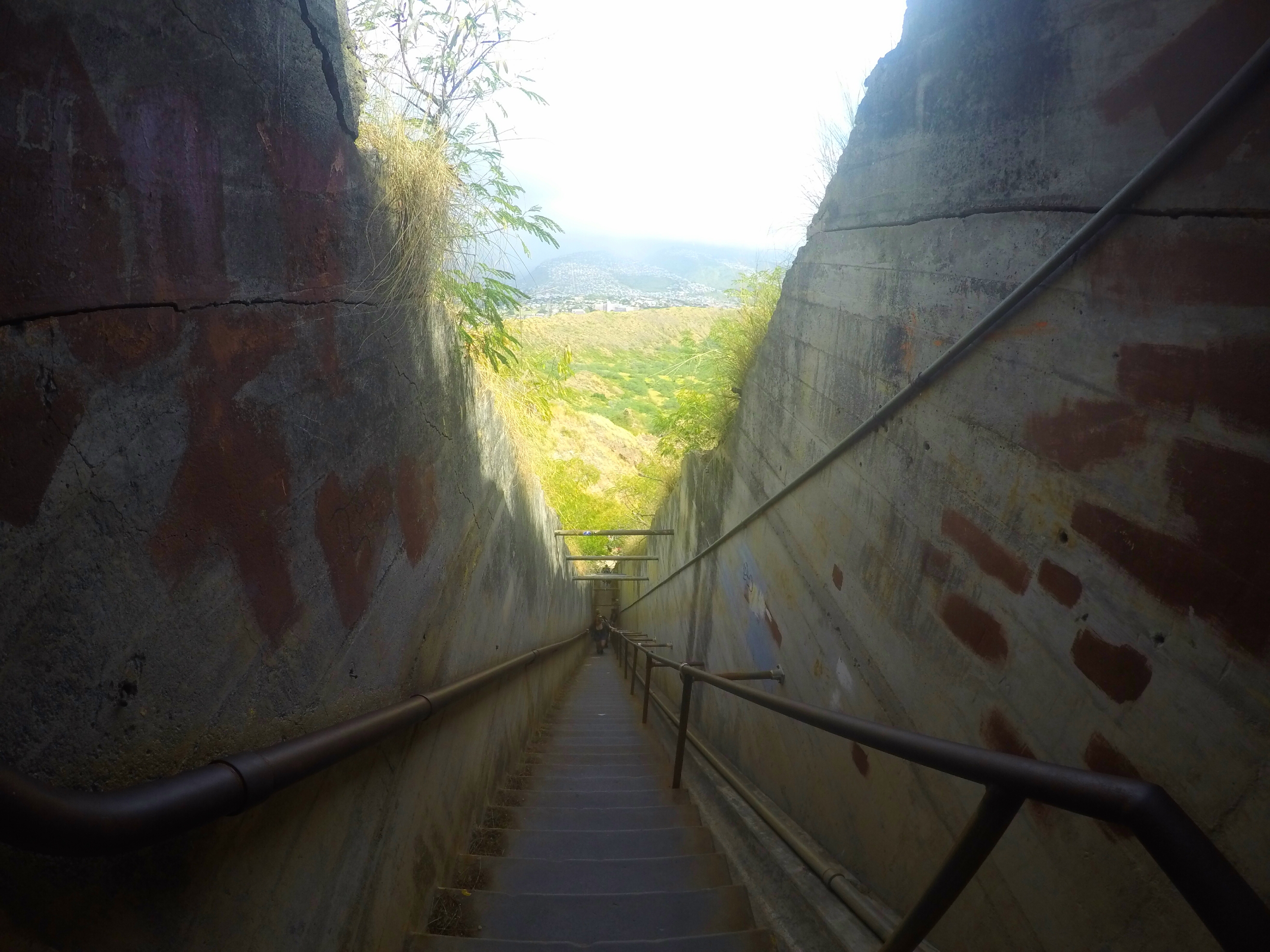 Visit Diamond Head Summit in Oahu Hawaii Hike