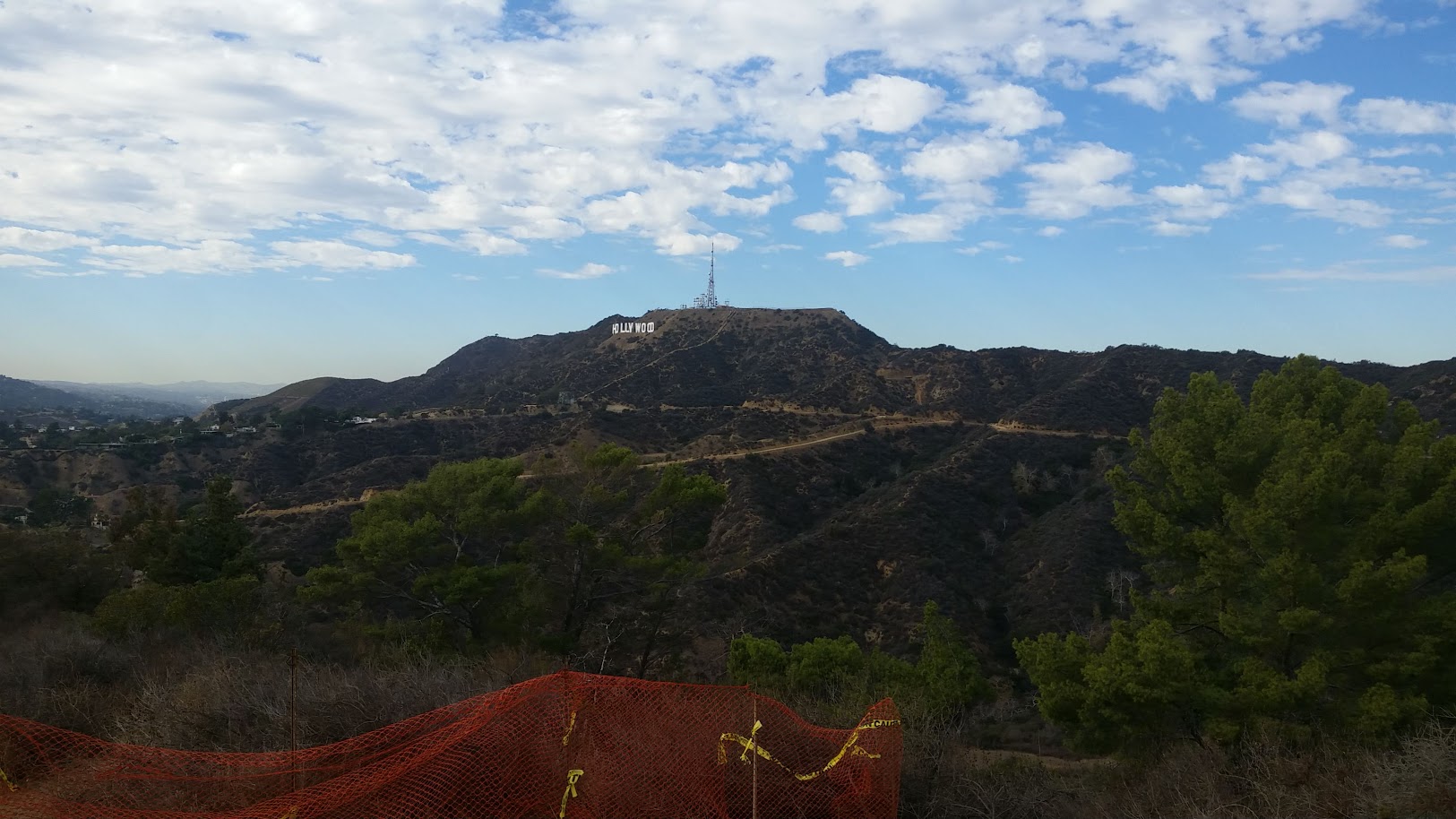 hollywood sign hike in los angeles california