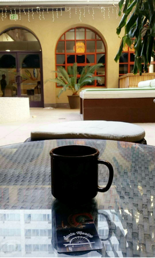 Breakfast at HI Los Angeles, Santa Monica hostel