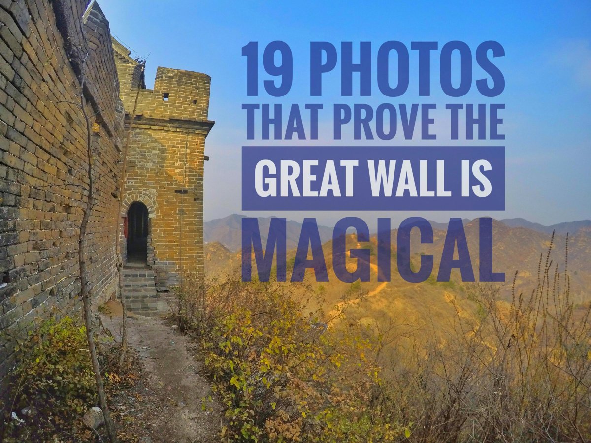 19 Photos to Inspire You to Hike the Great Wall of China
