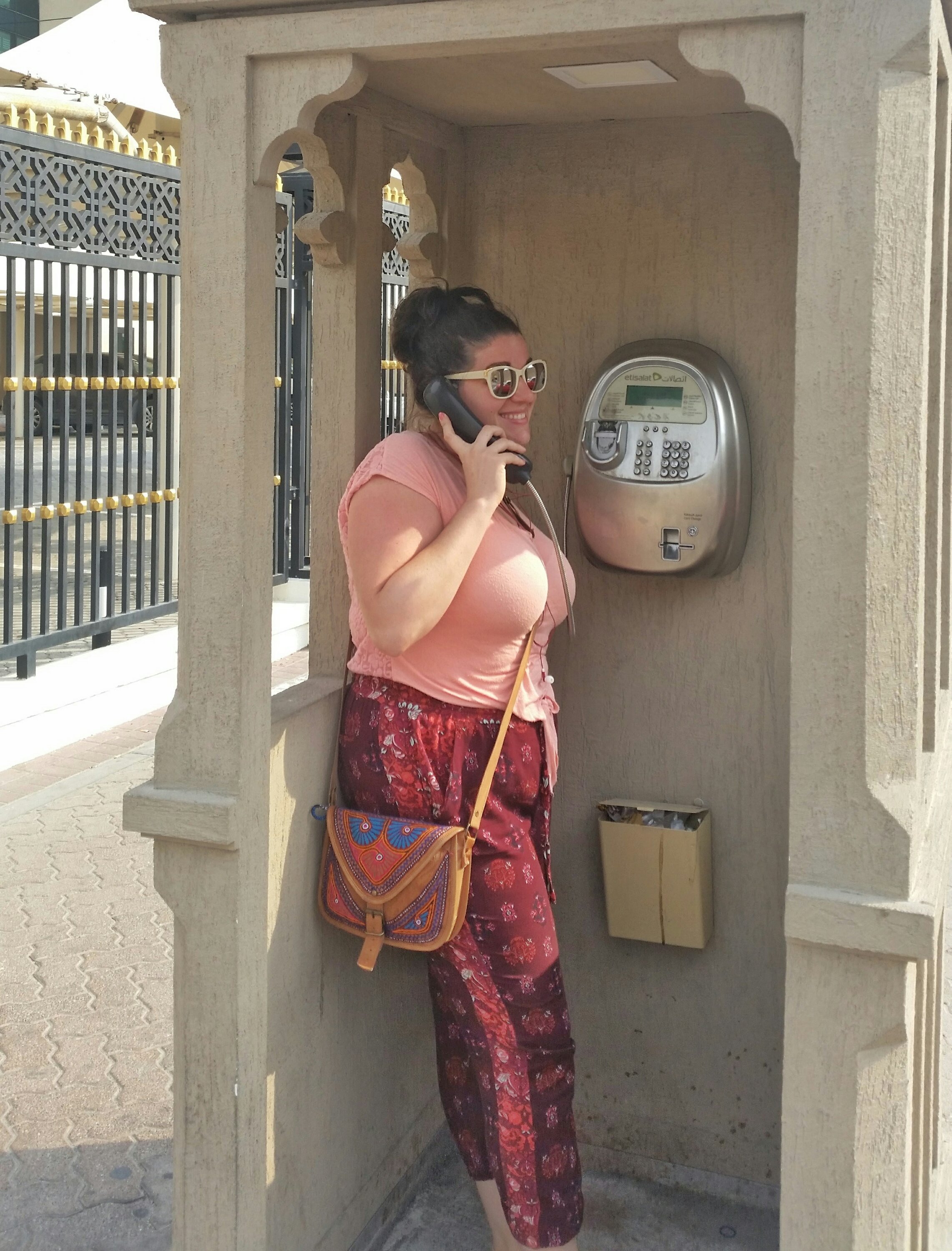 Payphones in Old Dubai historic museum