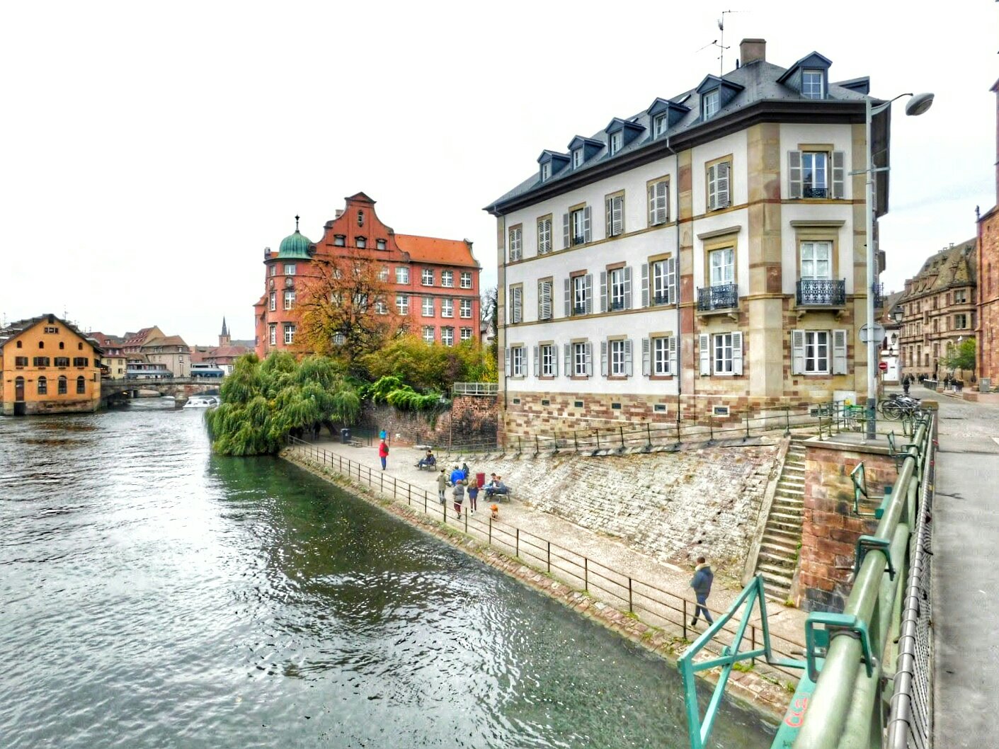 autumn at Pont St. Thomas - Strasbourg, France