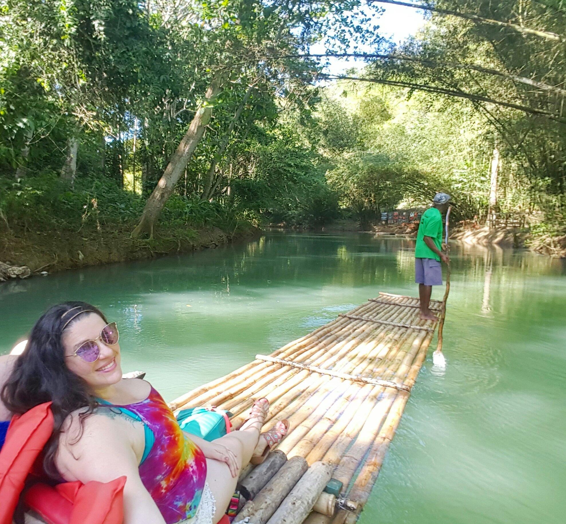 Martha Brae River, Trelawny bamboo raft jamaica