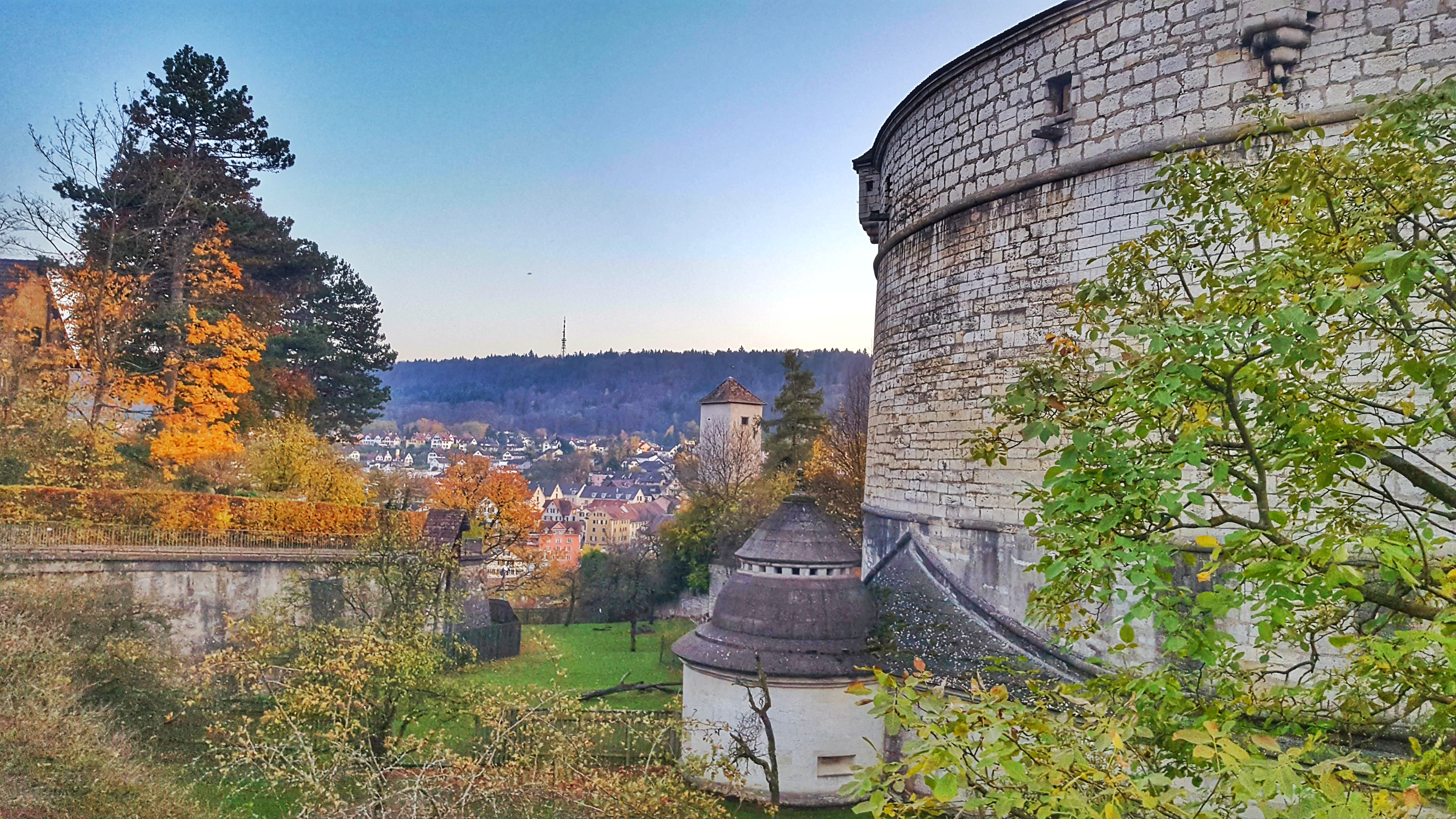 Munot fortress above the city