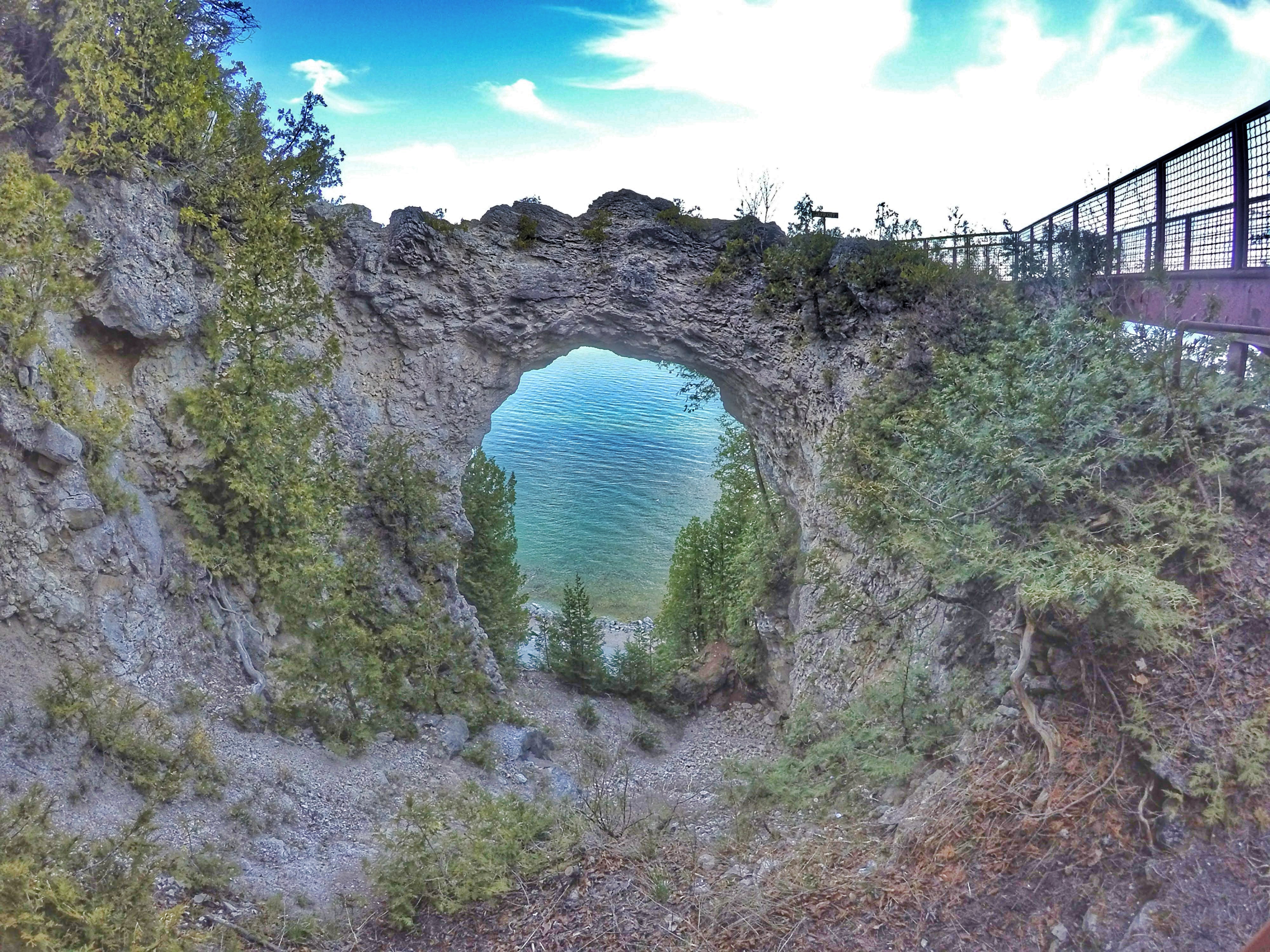 Arch Rock, Mackinac Island 