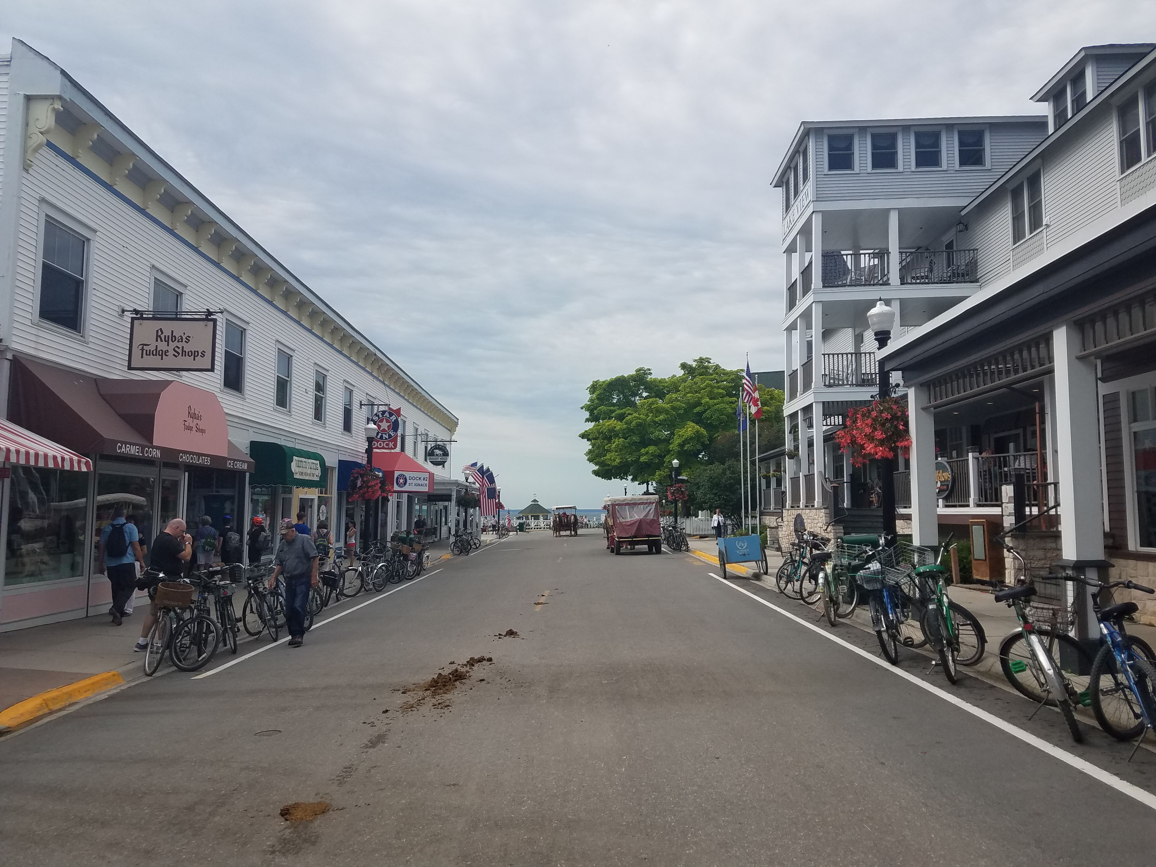 Downtown Mackinac Island