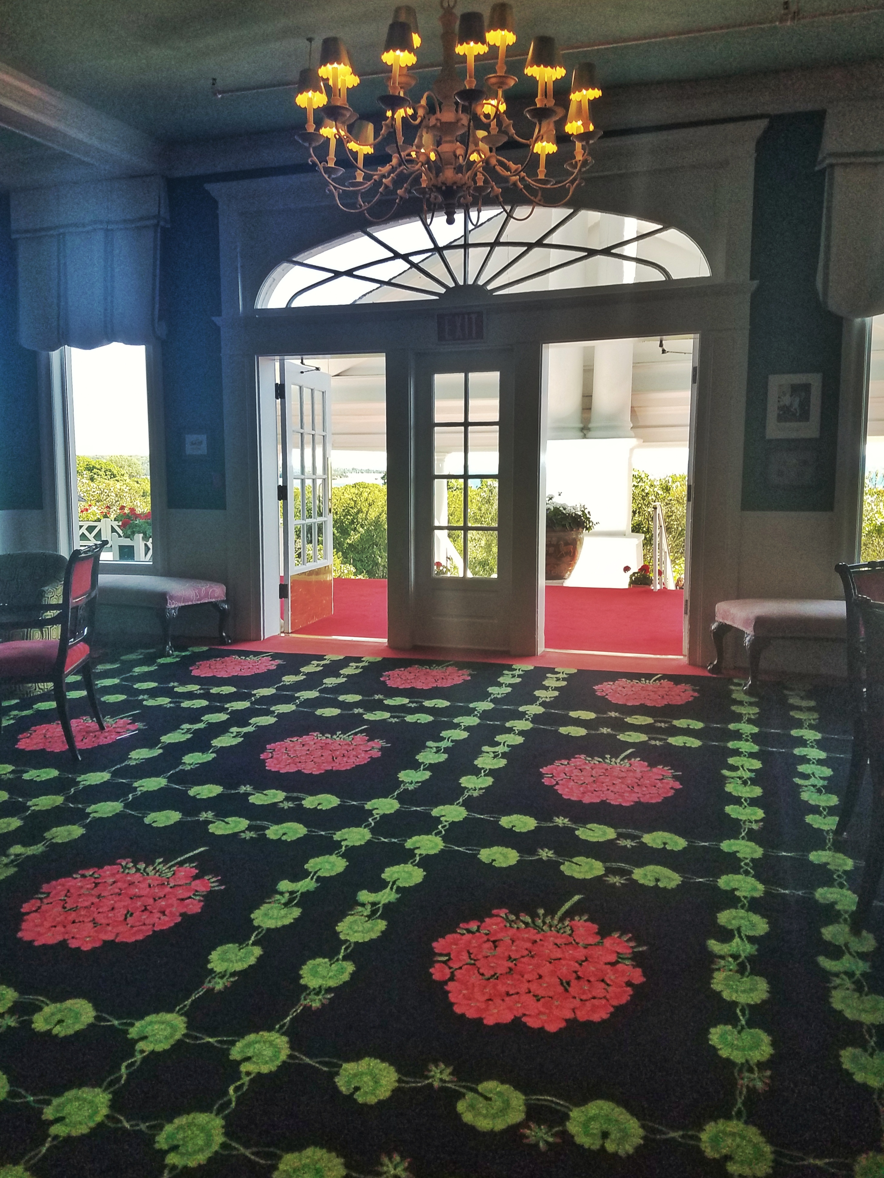front entrance  grand hotel mackinac island