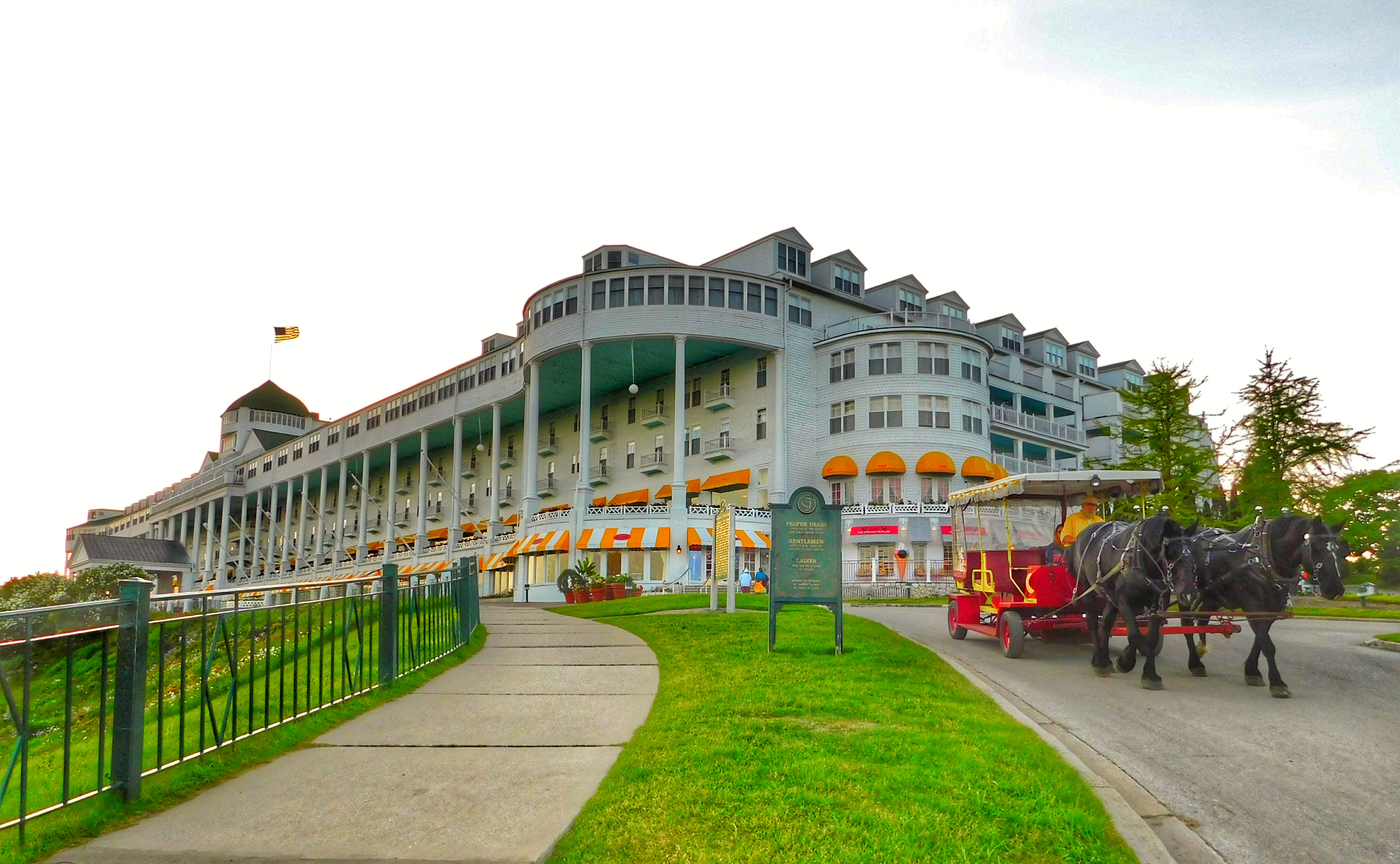 carriage at  grand hotel mackinac island