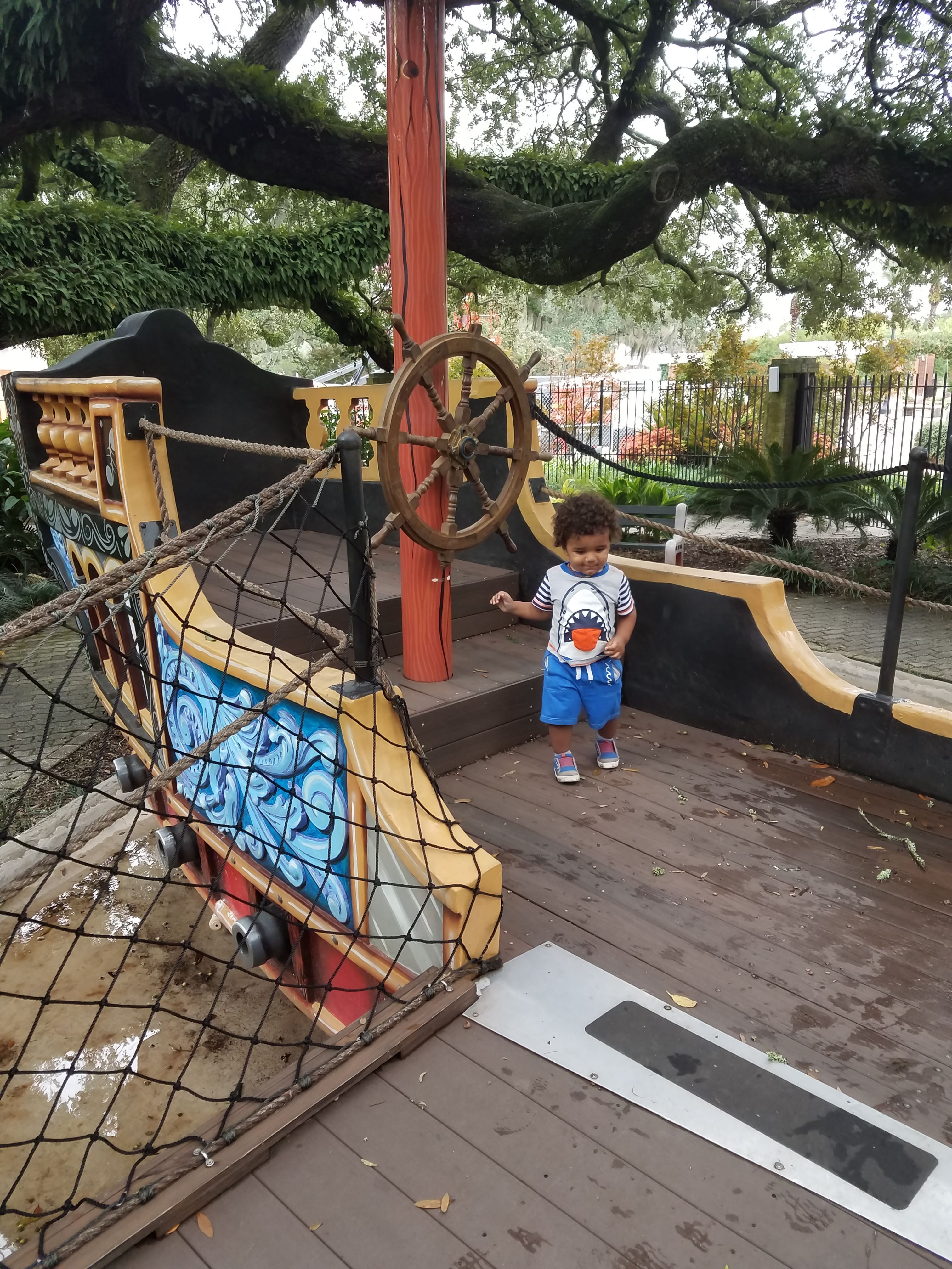 New Orleans city park playground kids wonderland