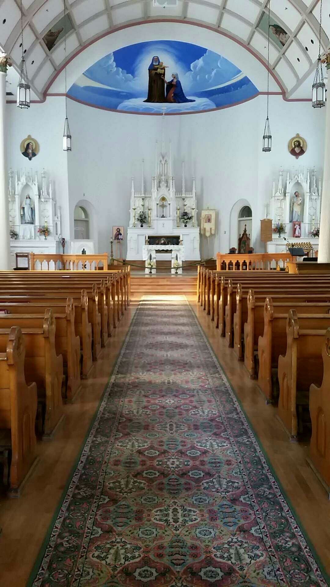 St. Anne's catholic church mackinac island michigan