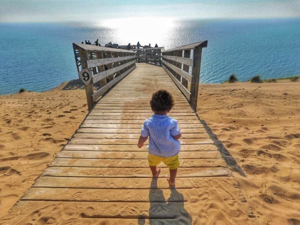 stop 9 on pierce stocking drive sleeping bear dunes national park in michigan