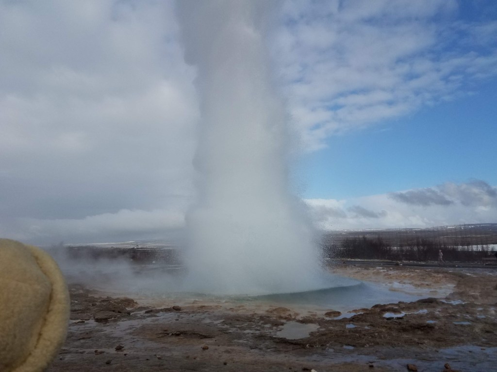 Geyser in Iceland 