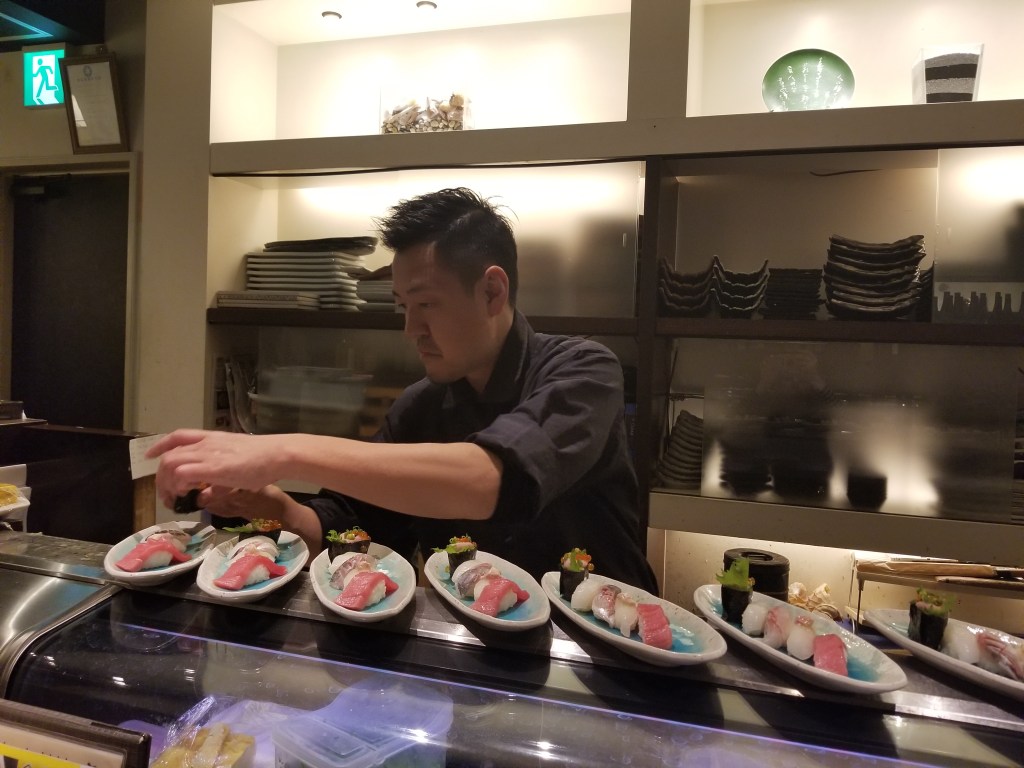 sushi in japan