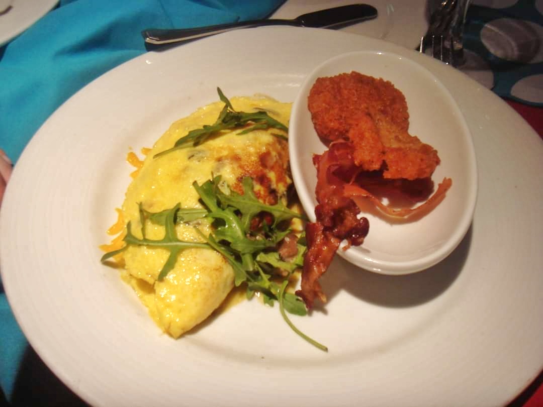 Carnival cruise Magic Breakfast Omelet