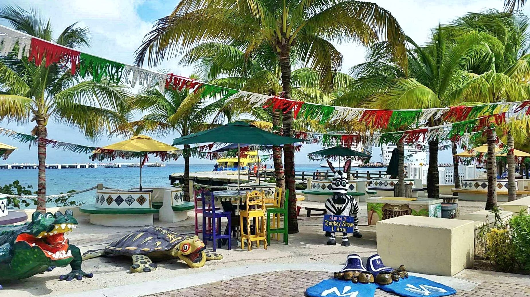 Cozumel Mexico cruise port ocean views