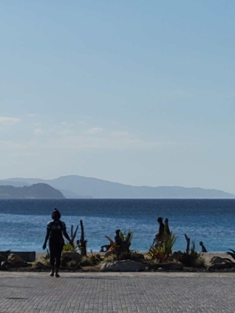 ocean views at Harmony Beach Park in Montego Bay, Jamaica 