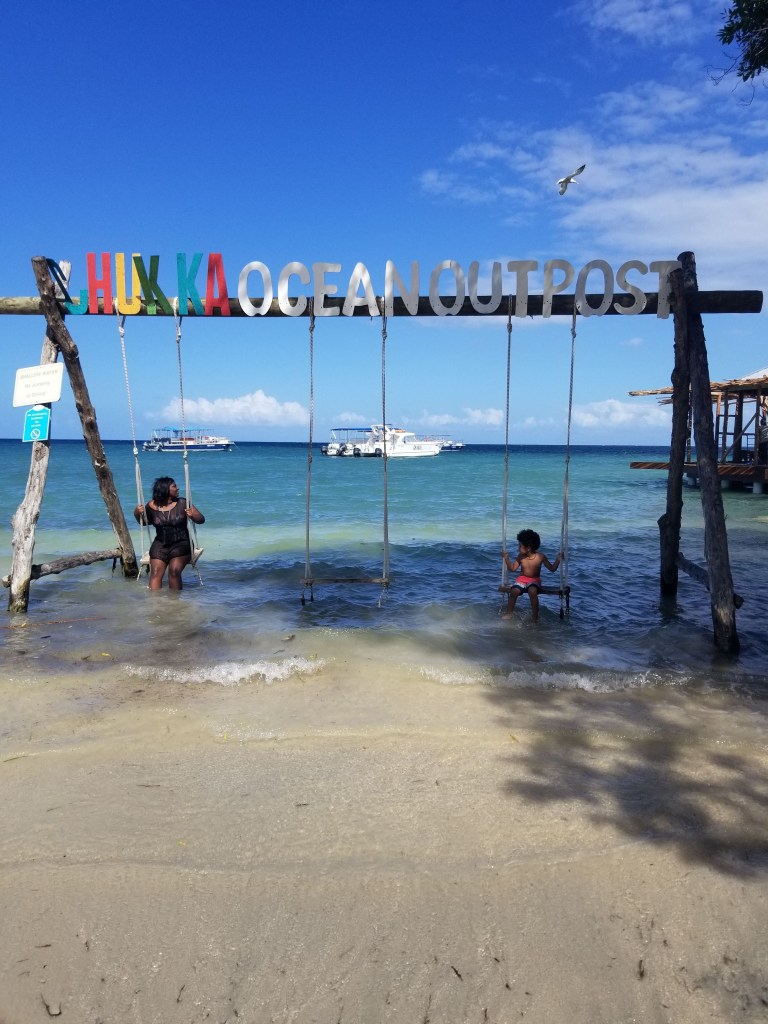 Chukka Ocean outpost at Sandy bay jamaica ocean swing