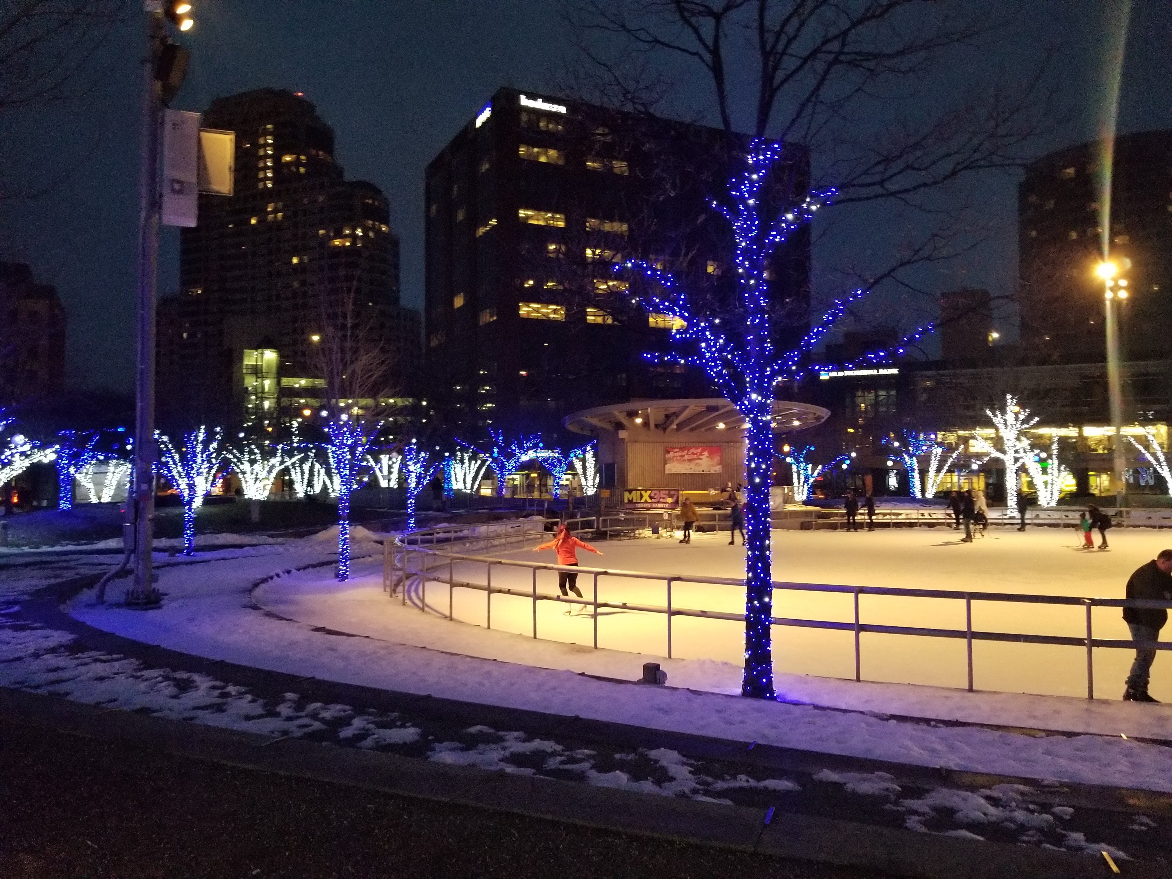 rosa parks circle ice skating in grand rapids michigan