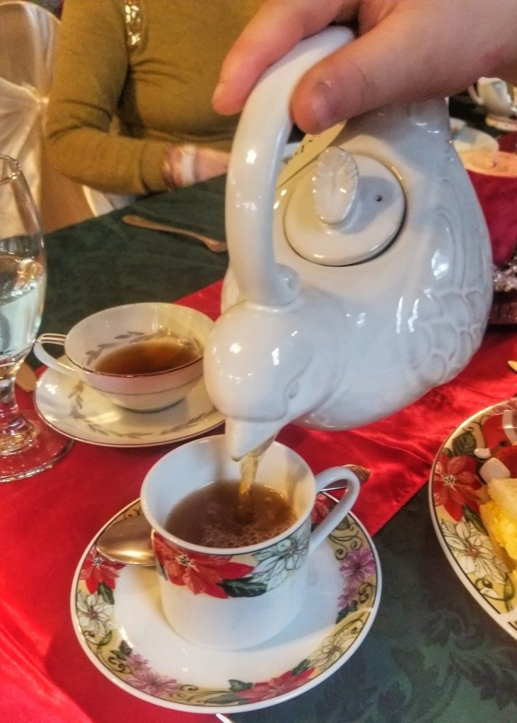 Christmas Tea at Saravilla BEd and Breakfast in Alma, Michigan
