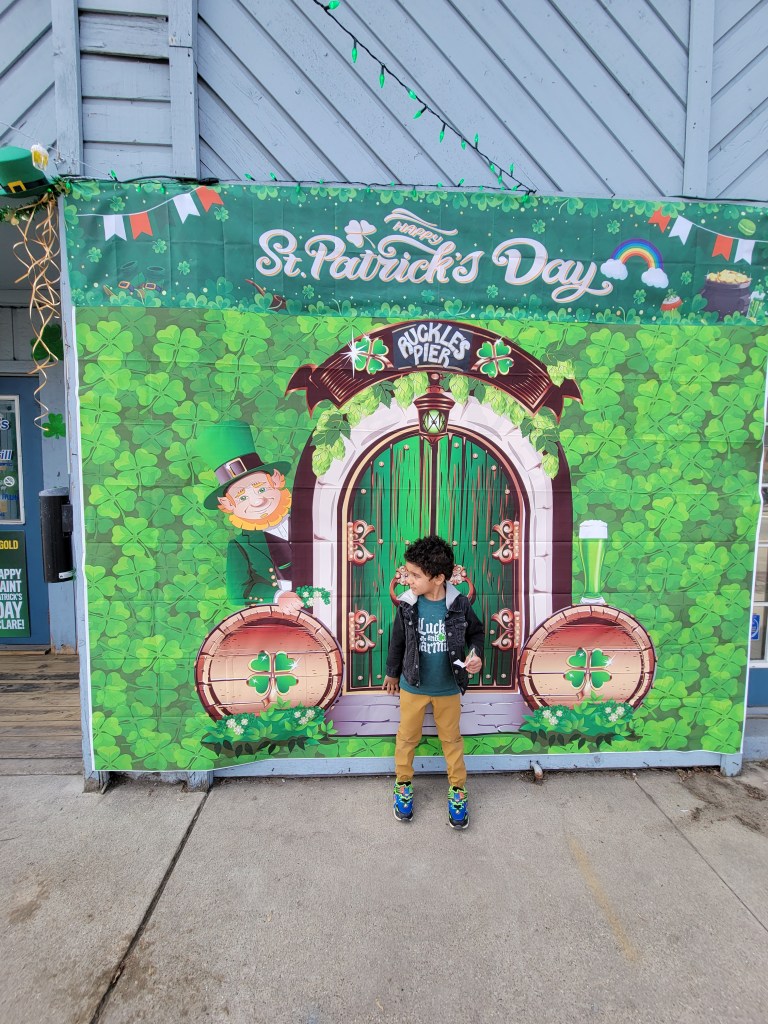 ruckles pier leprechaun irish festival clare michigan