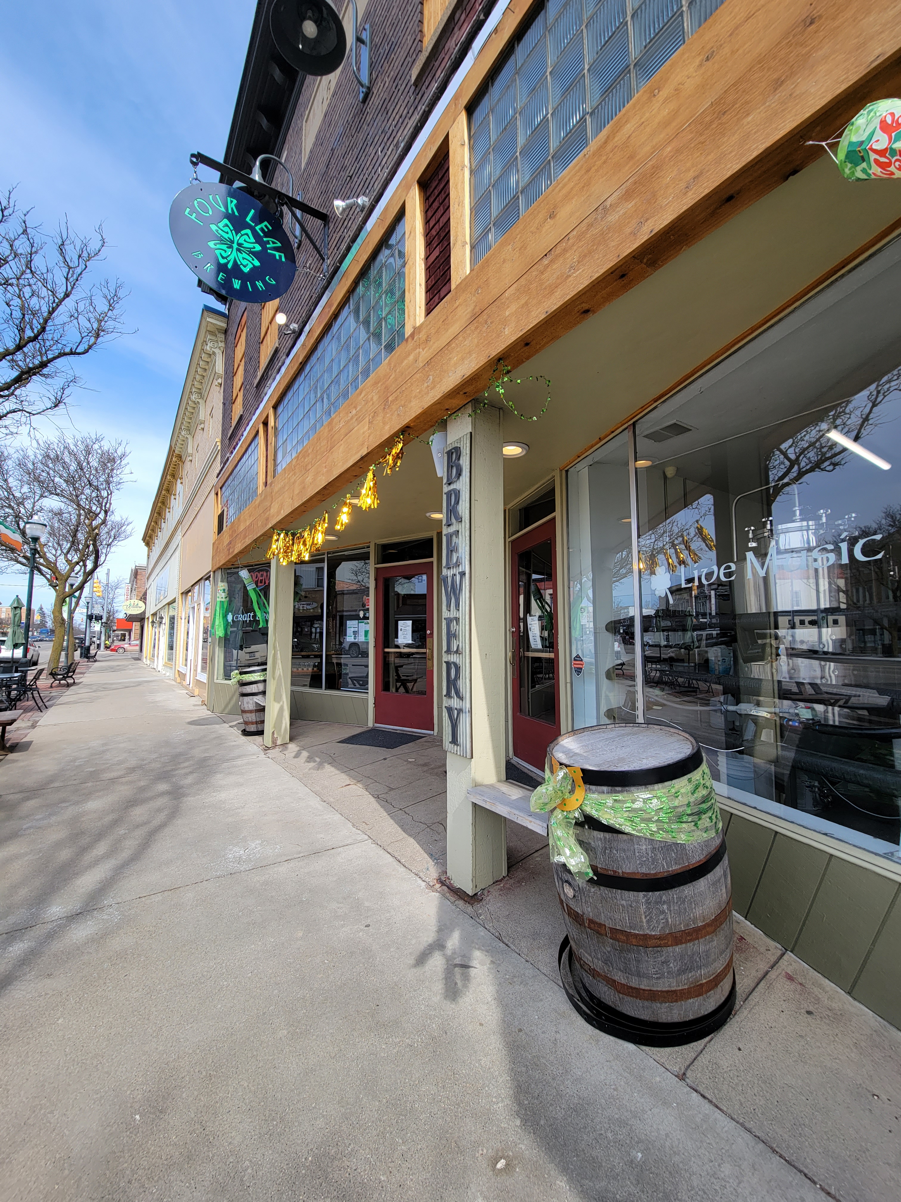 four leaf brewing irish festival clare michigan
