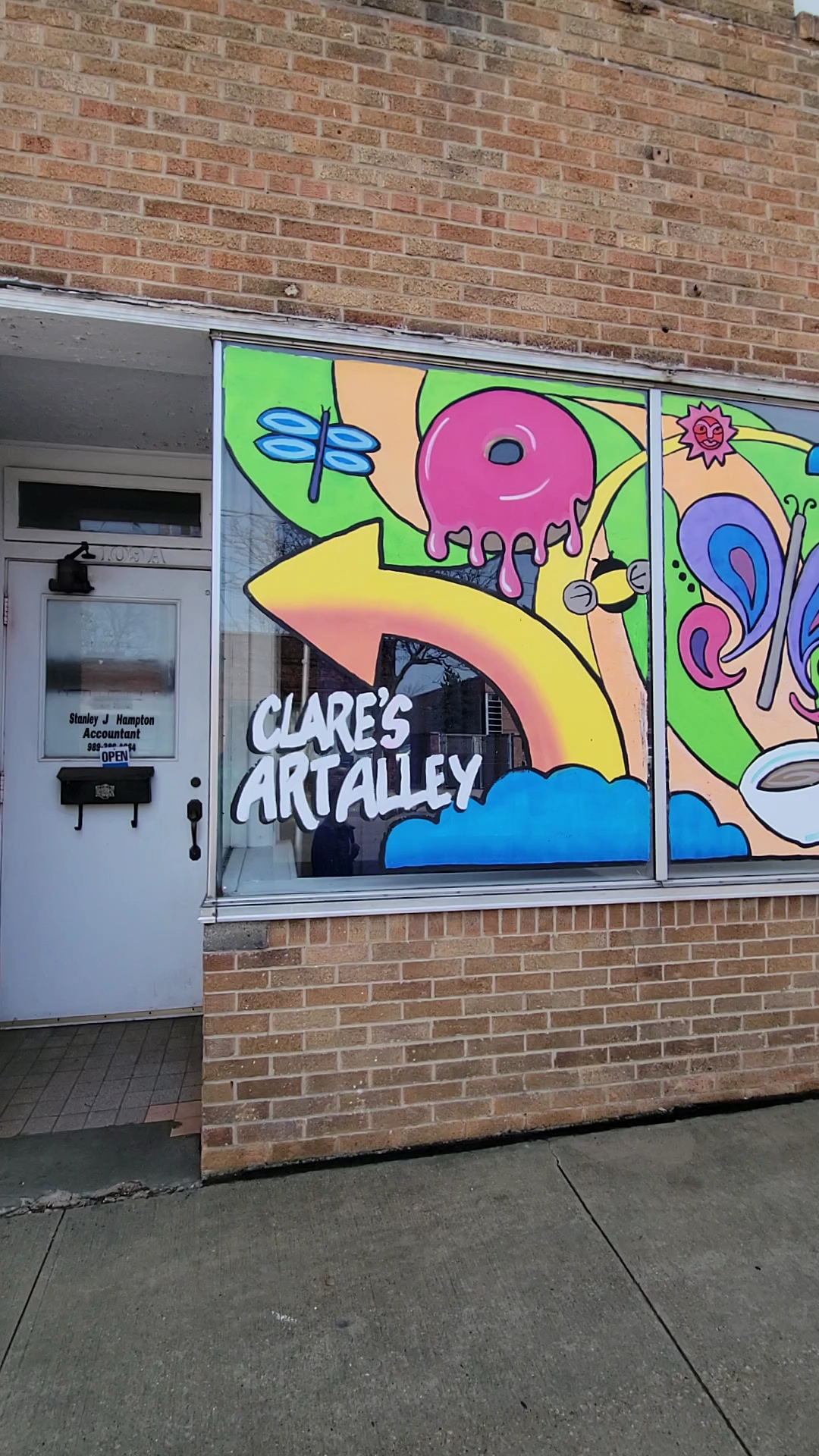 art alley clare michigan