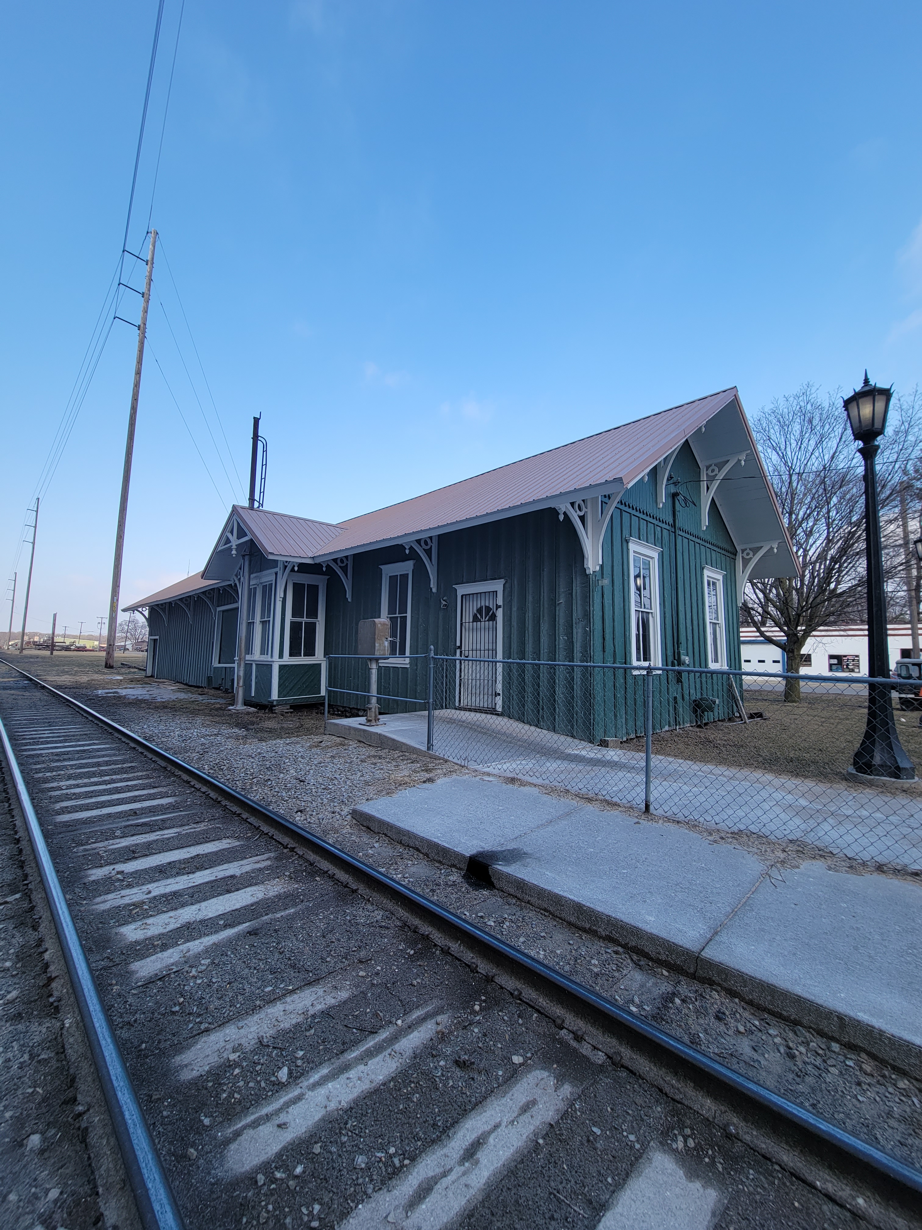 Ann Arbor train Shepherd Michigan