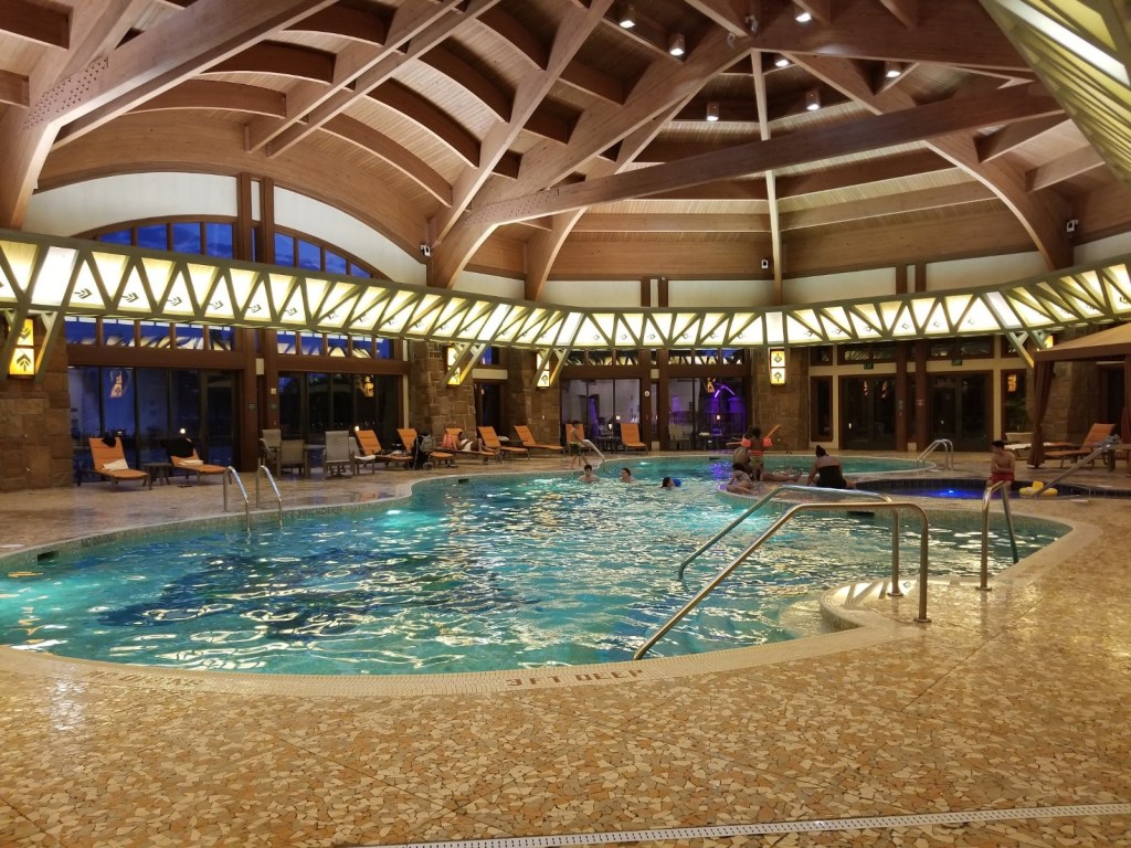 indoor pool Soaring Eagle Casino Resort Mt. Pleasant Michigan