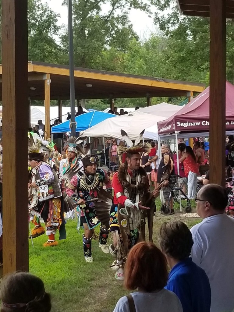 dancers Saginaw Chippewa Indian Tribe powwow mt. pleasant michigan
