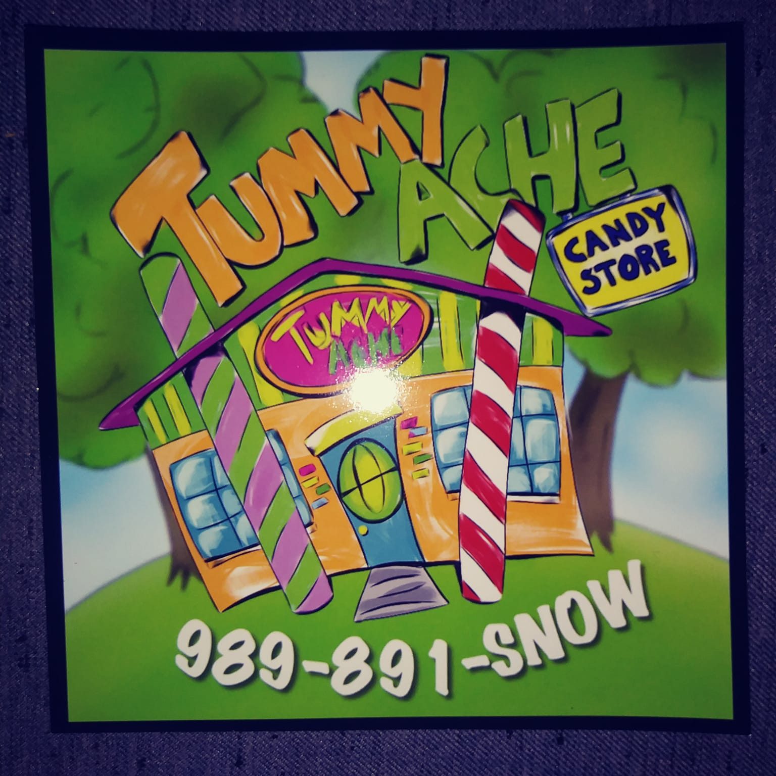 Tummy Ache Candy Store partnership with Cassondra Wanders michigan influencer